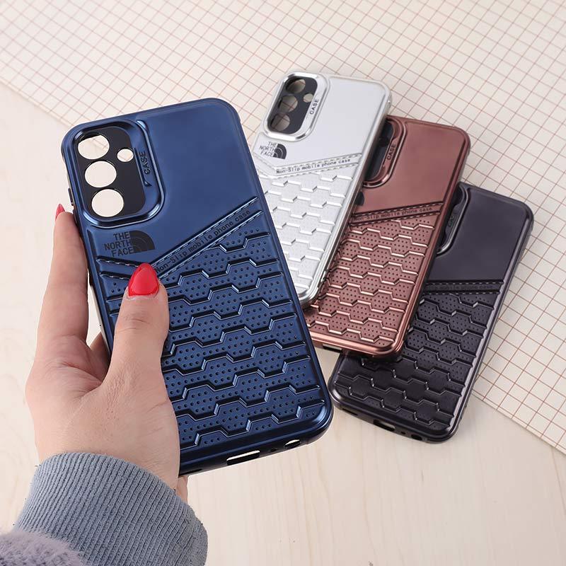 قاب ژله ای The North Face سامسونگ Galaxy A15 براق محافظ لنزدار