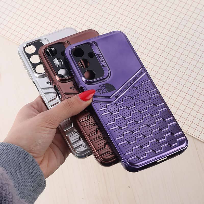 قاب ژله ای The North Face سامسونگ Galaxy A16 4G / A16 5G براق محافظ لنزدار