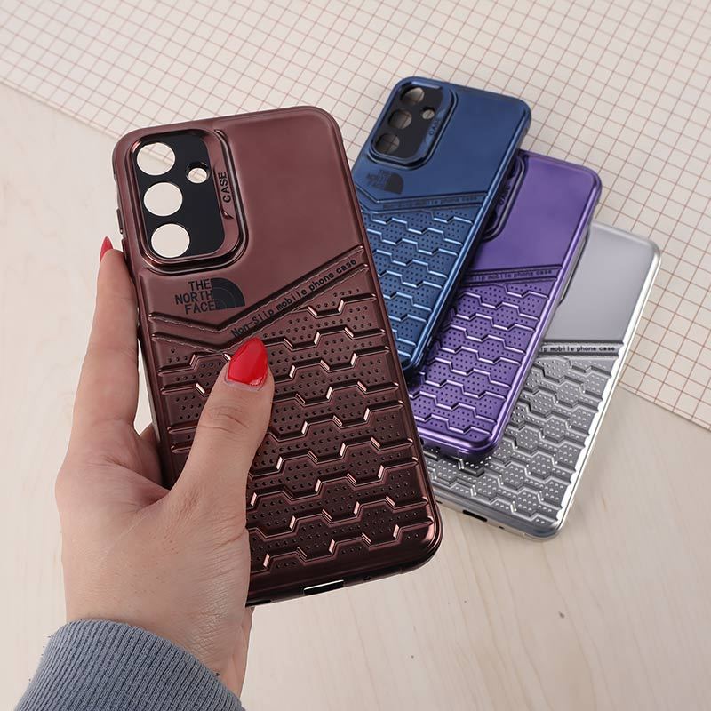 قاب ژله ای The North Face سامسونگ Galaxy A16 4G / A16 5G براق محافظ لنزدار