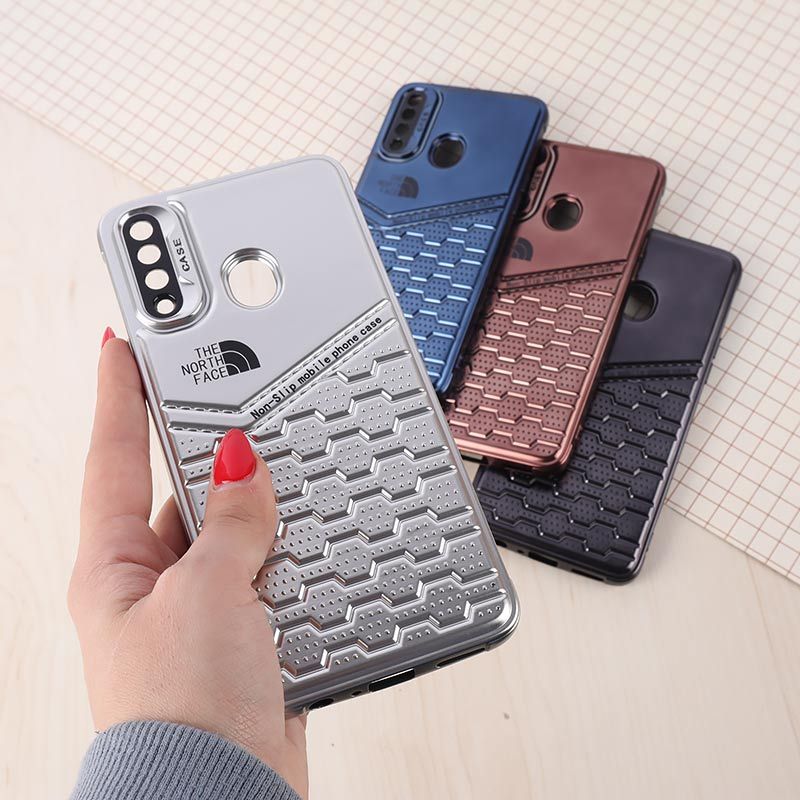 قاب ژله ای The North Face سامسونگ Galaxy A20s براق محافظ لنزدار