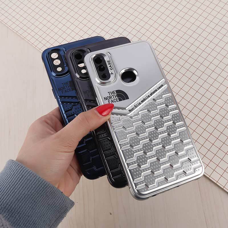 قاب ژله ای The North Face سامسونگ Galaxy A10s براق محافظ لنزدار