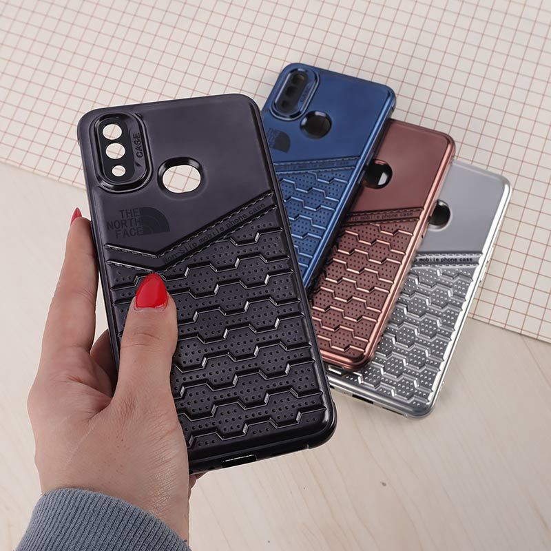 قاب ژله ای The North Face سامسونگ Galaxy A10s براق محافظ لنزدار