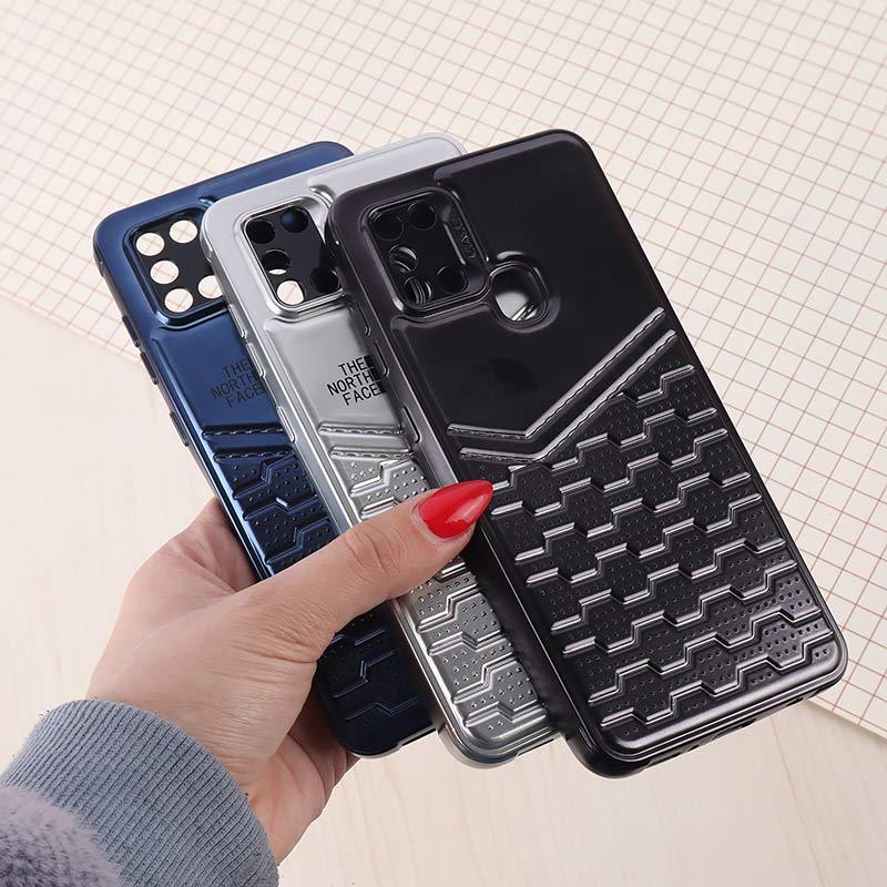 قاب ژله ای The North Face سامسونگ Galaxy A21s براق محافظ لنزدار