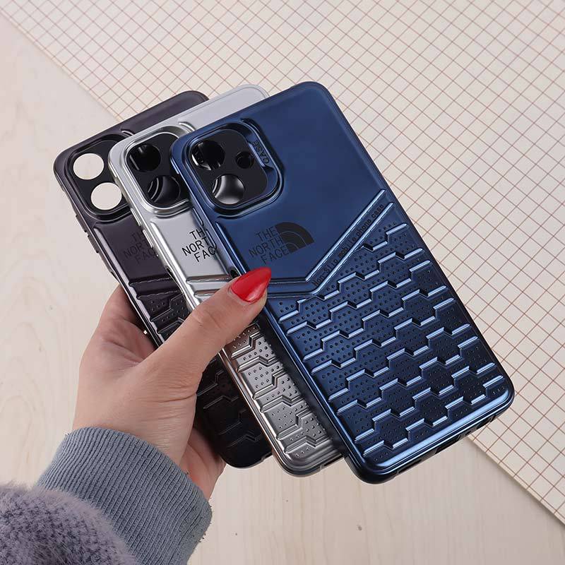 قاب ژله ای The North Face سامسونگ Galaxy A06 براق محافظ لنزدار