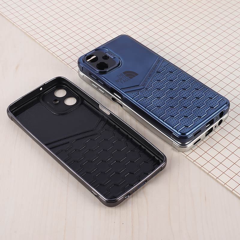 قاب ژله ای The North Face سامسونگ Galaxy A06 براق محافظ لنزدار