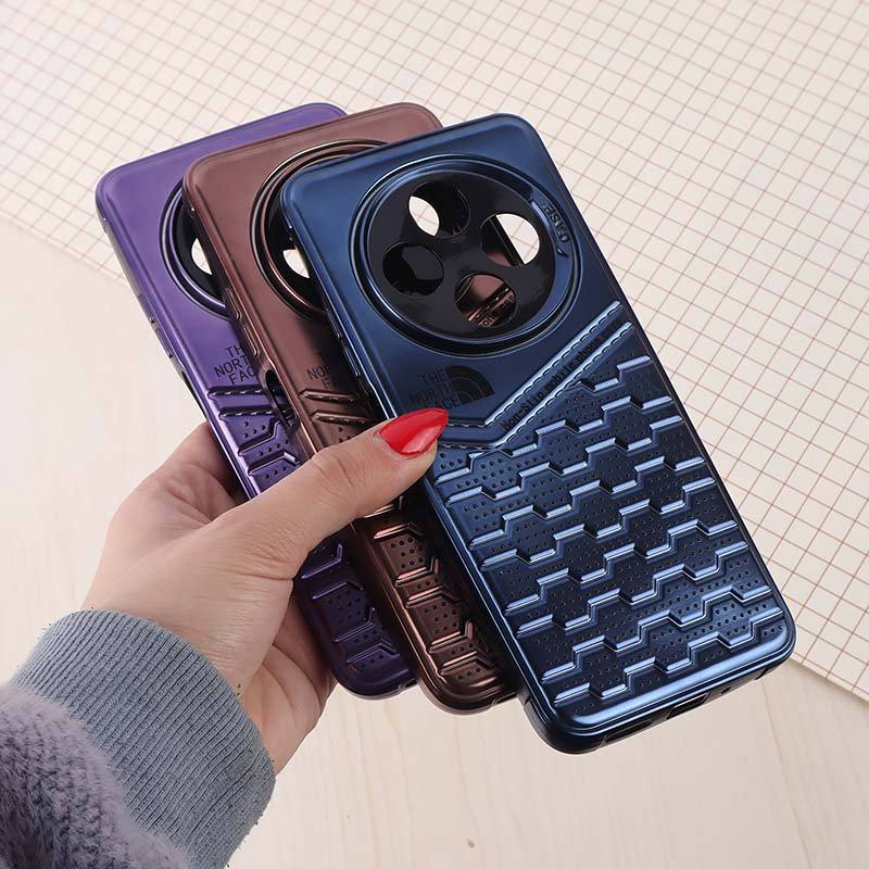 قاب ژله ای The North Face شیائومی Redmi 14C / Poco C75 براق محافظ لنزدار