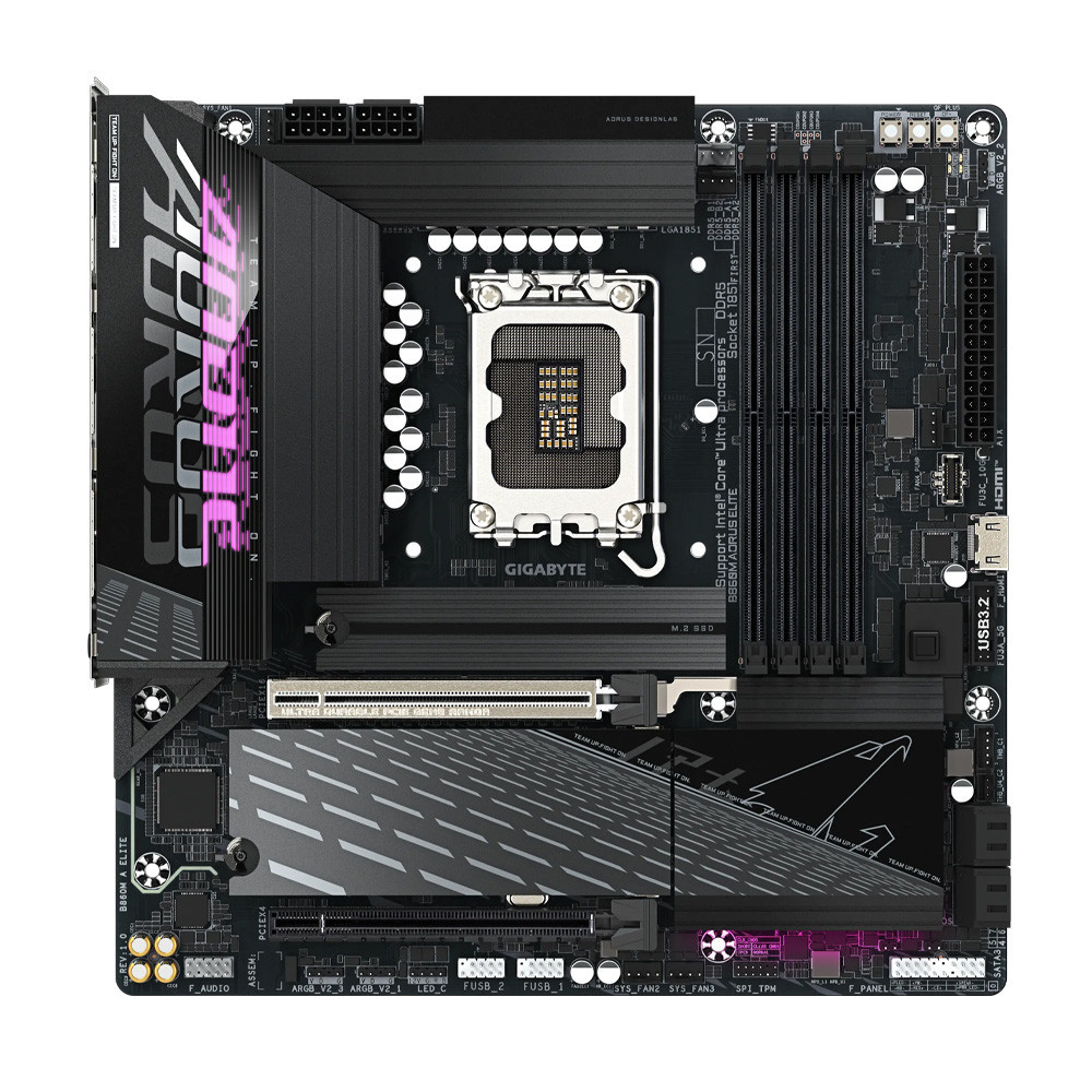 مادربرد گیگابایت B860M AORUS ELITE DDR5