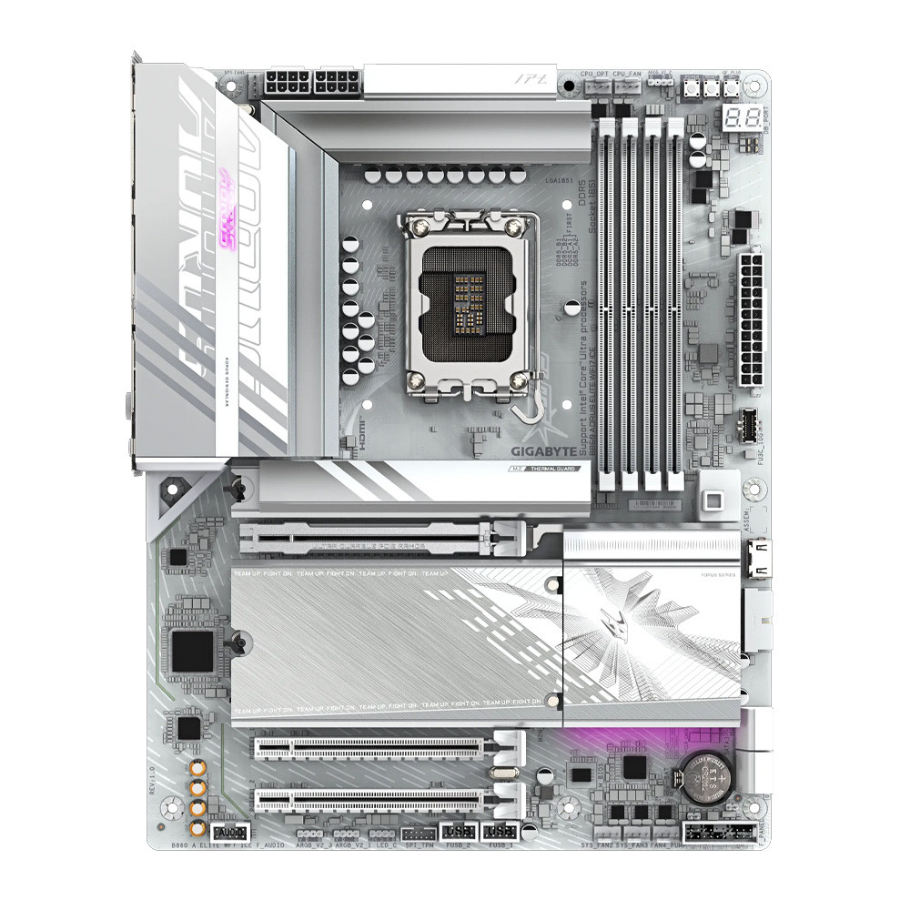 مادربرد گیگابایت B860 AORUS ELITE WIFI7 ICE DDR5