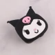 ست محافظ کابل و کلگی شارژر سیلیکونی آیفون طرح Kuromi