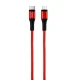 کابل کوتاه فست شارژ Nitu NC36 Type-C to MicroUSB 2.4A 30cm