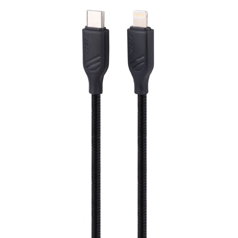 کابل تبدیل فست شارژ Yesido CA176 Type-C To Lightning 27W 1m