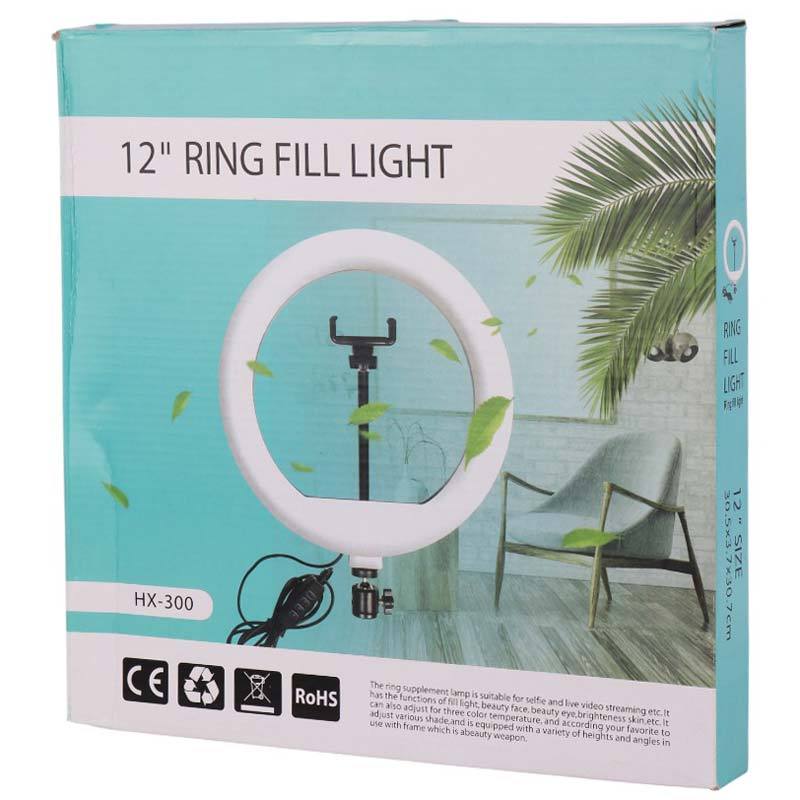 رینگ لایت 12 اینچ Ring Fill Light HX-300