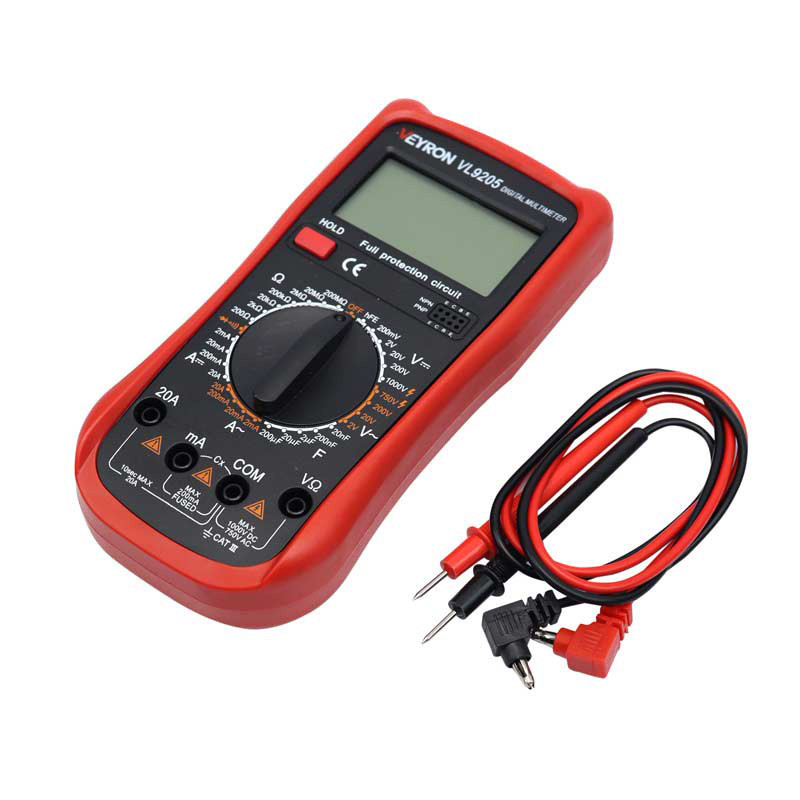مولتی متر دیجیتال VEYRON VL9205