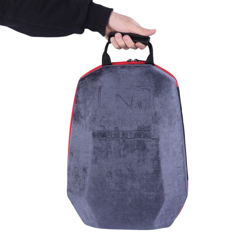 کیف کوله ای کنسول بازی PS5 Slim مخملی خاکستری