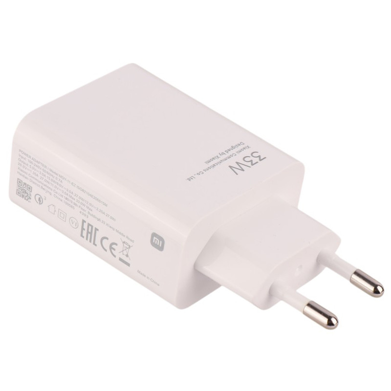 شارژر دیواری 33 وات شیائومی MDY-11-EZ PD 3A + کابل تایپ سی