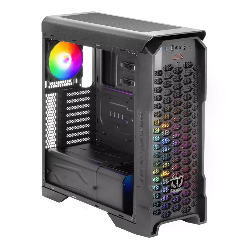 کیس کامپیوتر گرین Green Striker FRGB
