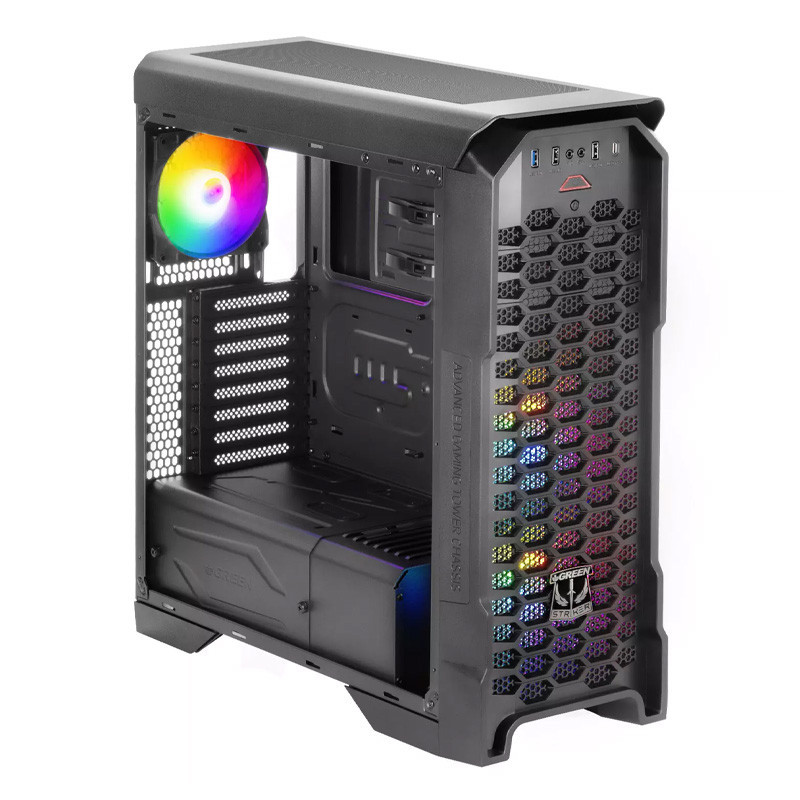 کیس کامپیوتر گرین Green Striker FRGB