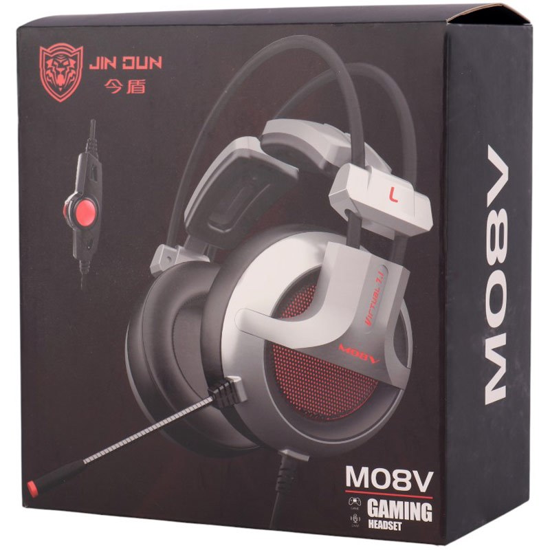 هدست گیمینگ سیم دار JIN DUN M08V