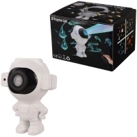 چراغ رقص نور کهکشانی اسپیکر دار بلوتوثی بزرگ 3D Projection Light