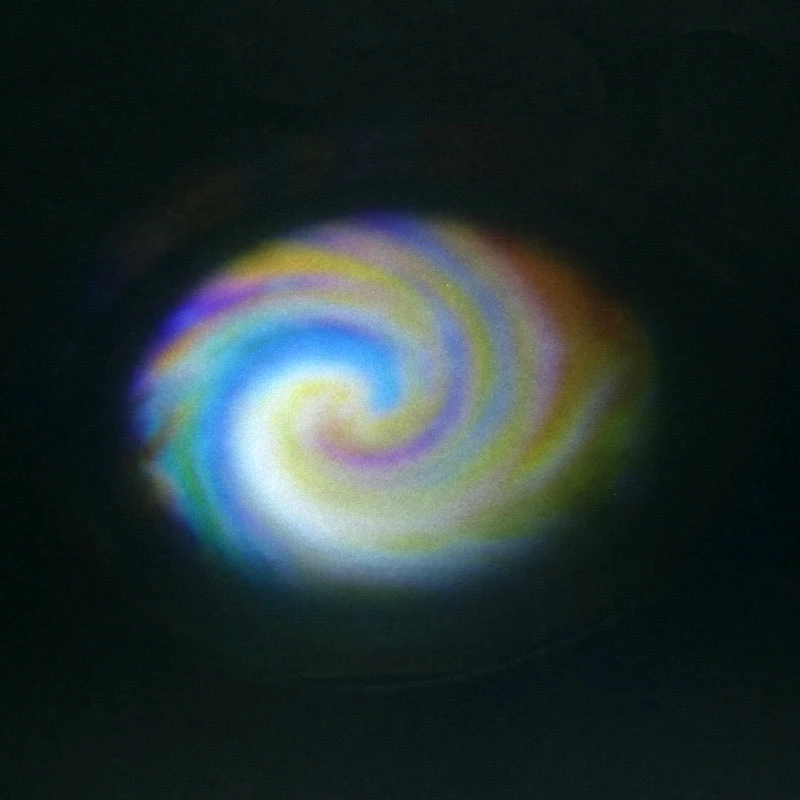 چراغ رقص نور کهکشانی اسپیکر دار بلوتوثی بزرگ 3D Projection Light