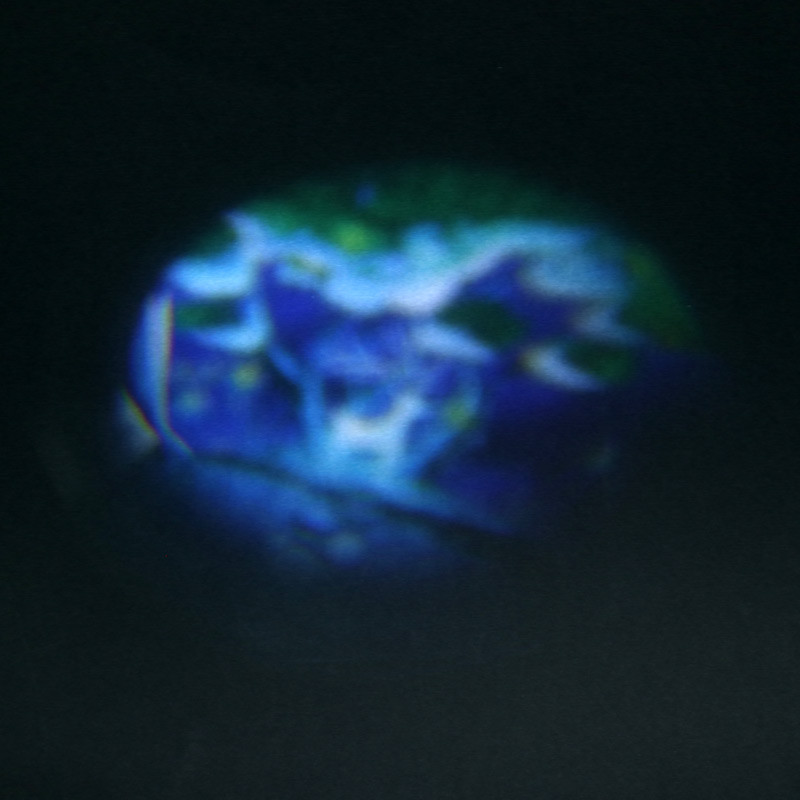 چراغ رقص نور کهکشانی اسپیکر دار بلوتوثی بزرگ 3D Projection Light