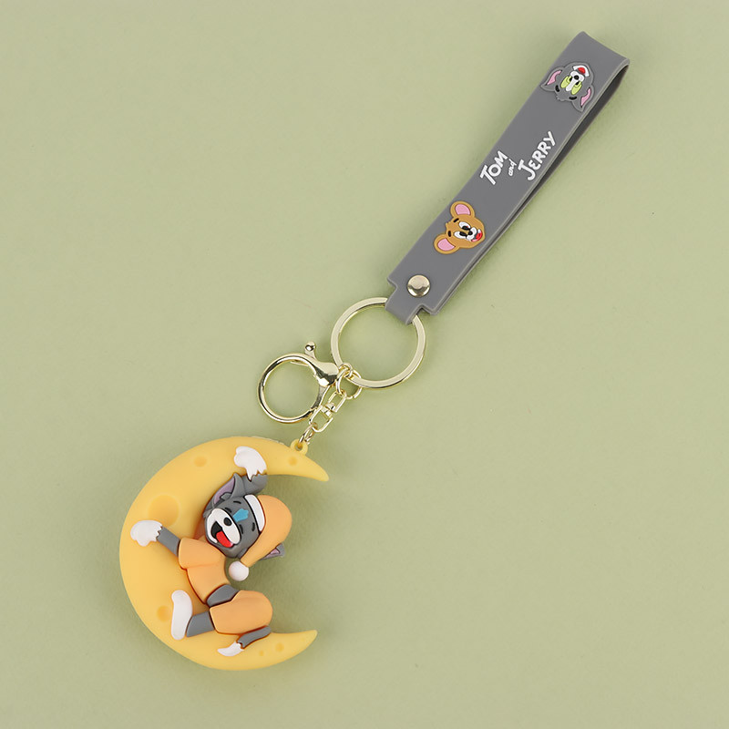 جاکلیدی سیلیکونی طرح تام و جری