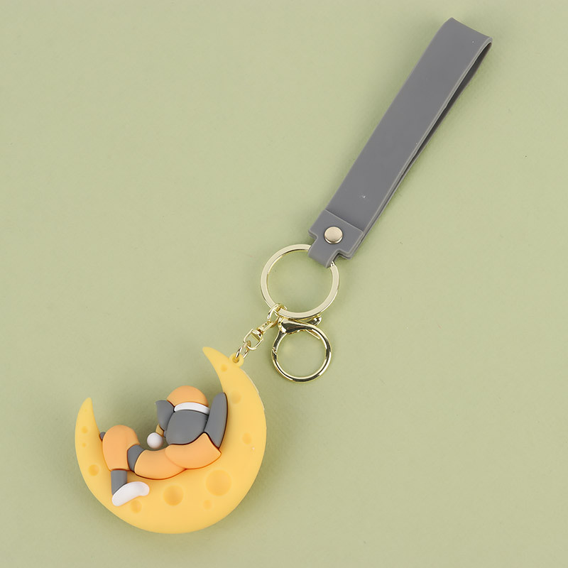 جاکلیدی سیلیکونی طرح تام و جری