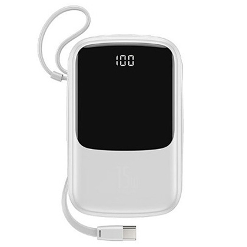 پاور بانک فست شارژ باسئوس QPOW Pro PPQD040101 PD 22.5W ظرفیت 20000 میلی آمپر ساعت
