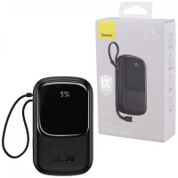 پاور بانک فست شارژ باسئوس QPOW Pro PPQD040101 PD 22.5W ظرفیت 20000 میلی آمپر ساعت