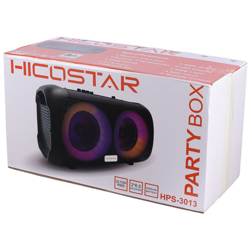اسپیکر بلوتوثی هایکو استار Party Box HPS-3013