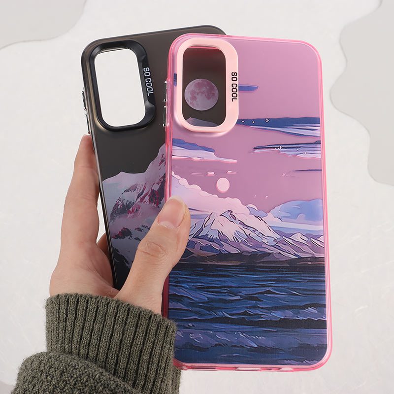 قاب PC So Cool سامسونگ Galaxy A14 4G / A14 5G طرح Mountain