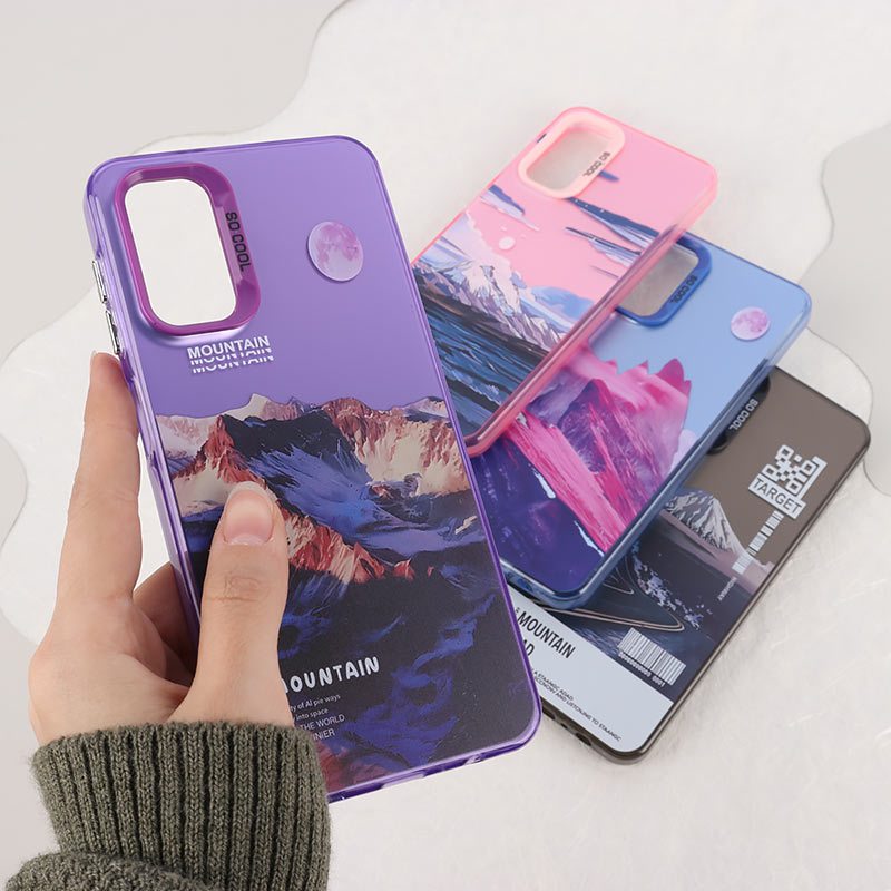 قاب PC So Cool سامسونگ Galaxy A13 5G / A04s طرح Mountain
