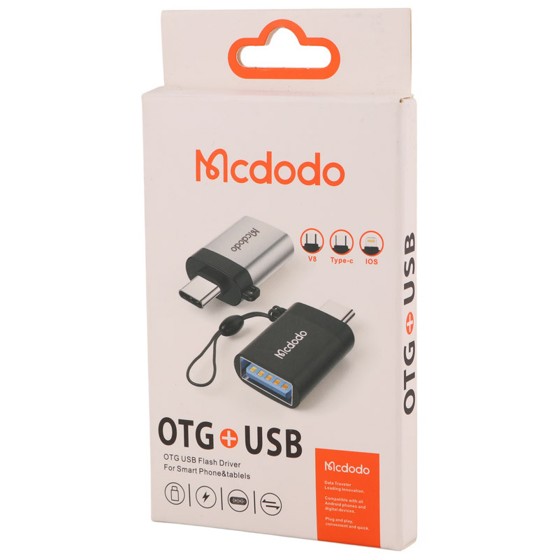 تبدیل Mcdodo OTG Type-C پک دار