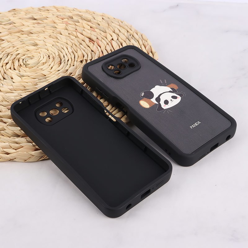 قاب کبریتی سولید شیائومی Poco X3 / X3 NFC / X3 Pro محافظ لنزدار با بند مچی