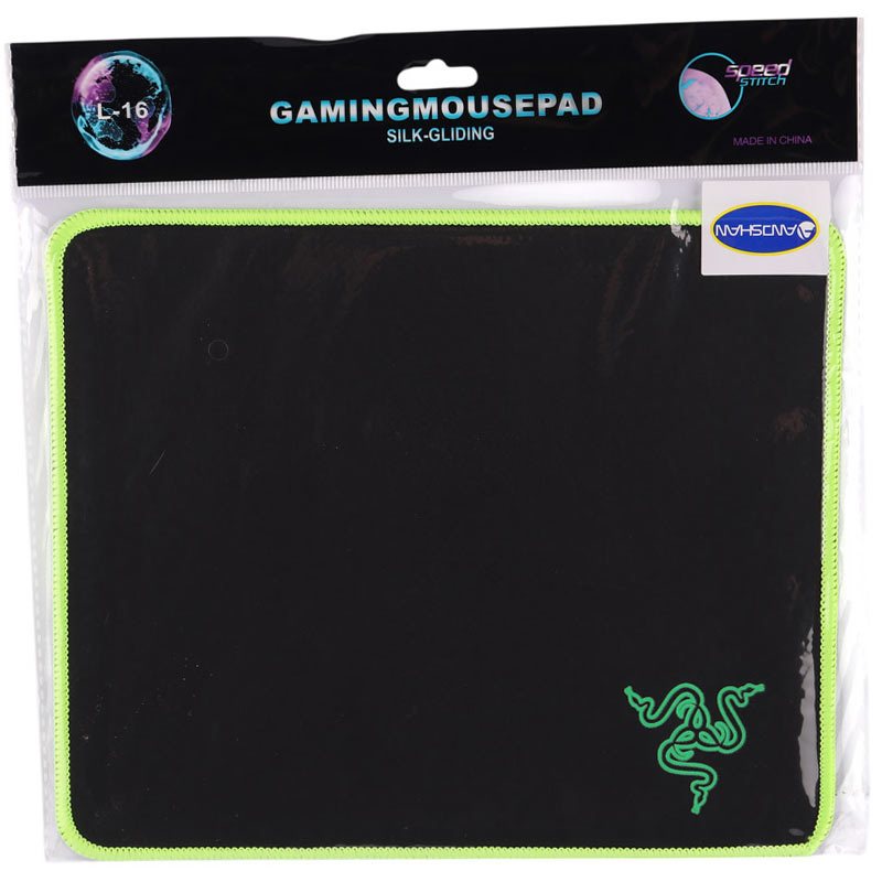 پد موس گیمینگ Anoshan L-16 21*25cm طرح Razer