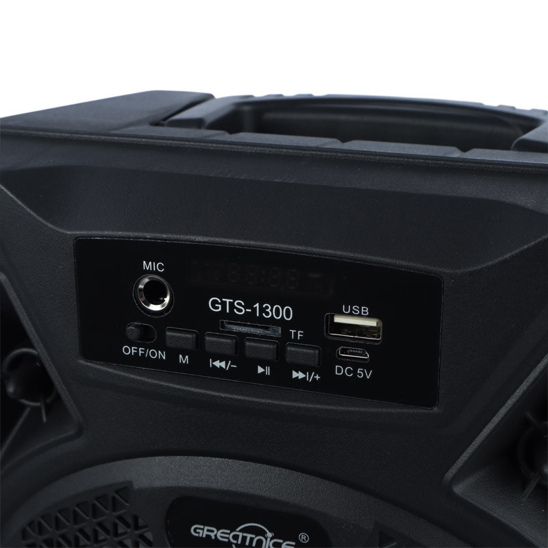 اسپیکر بلوتوثی گریت نایس GTS-1300 + میکروفون و ریموت کنترل
