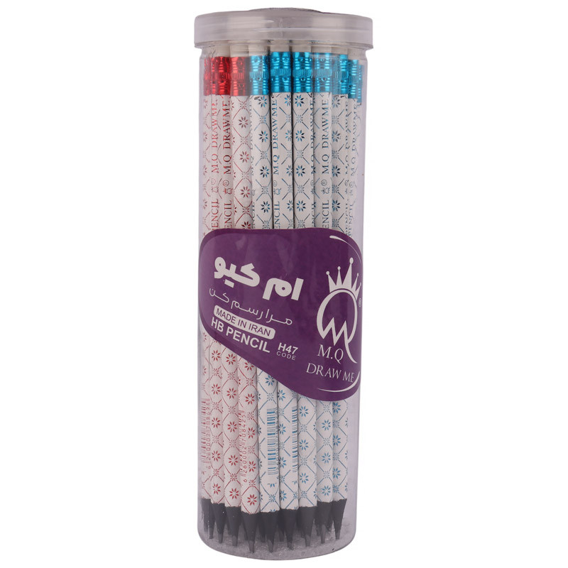 مداد مشکی ام کیو M.Q H47 بسته 48 عددی