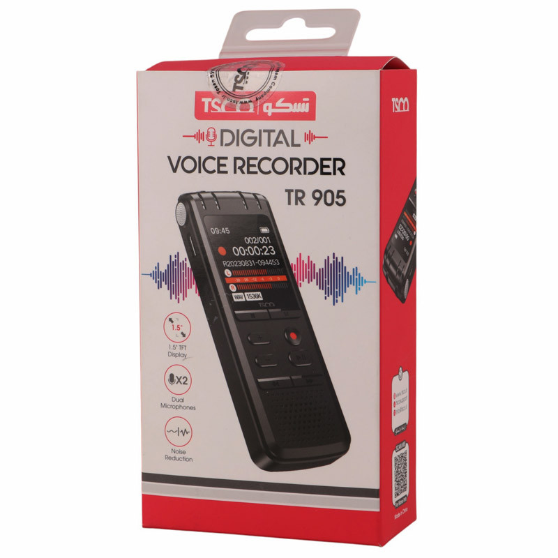 رکوردر تسکو مدل TSCO Voice Recorder TR 905 16G
