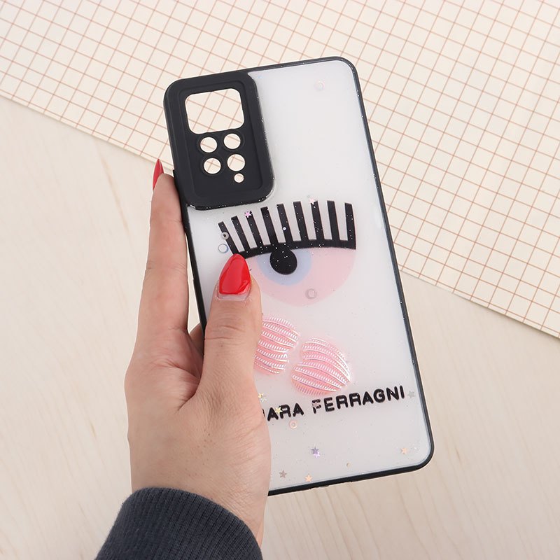 قاب اکلیلی شیائومی Redmi Note 11 Pro / Note 11 Pro Plus 5G (India) برجسته محافظ لنزدار