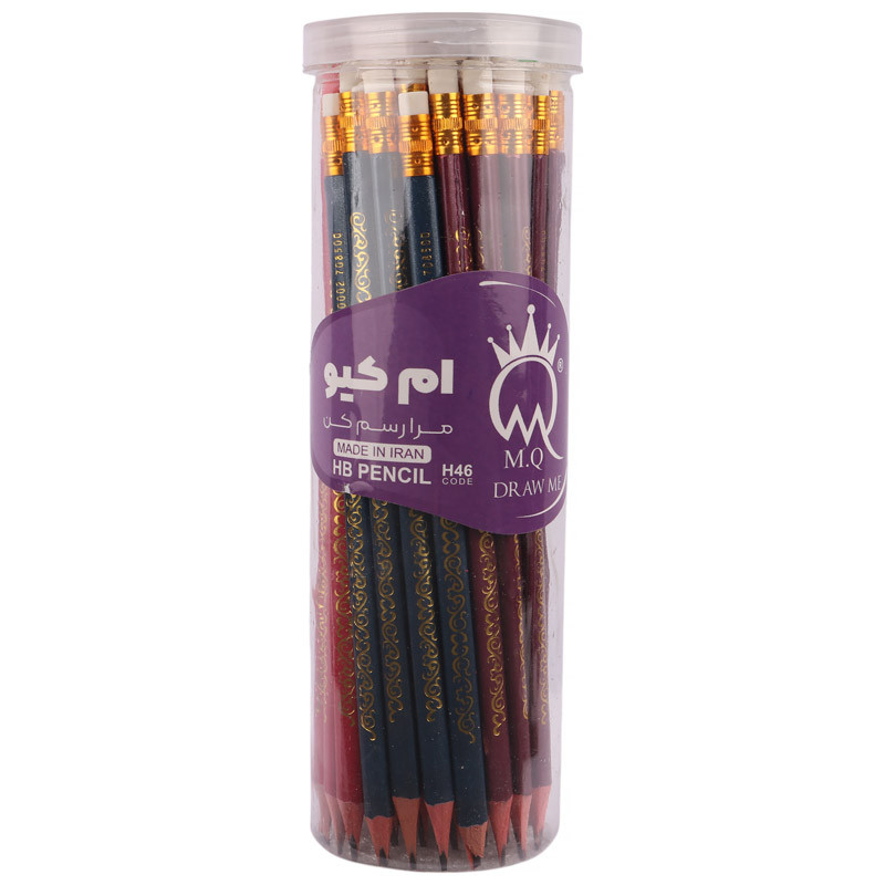مداد مشکی ام کیو M.Q H46 بسته 48 عددی