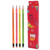مداد مشکی ام کیو M.Q H-16 بسته 12 عددی