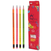 مداد مشکی ام کیو M.Q H-16 بسته 12 عددی