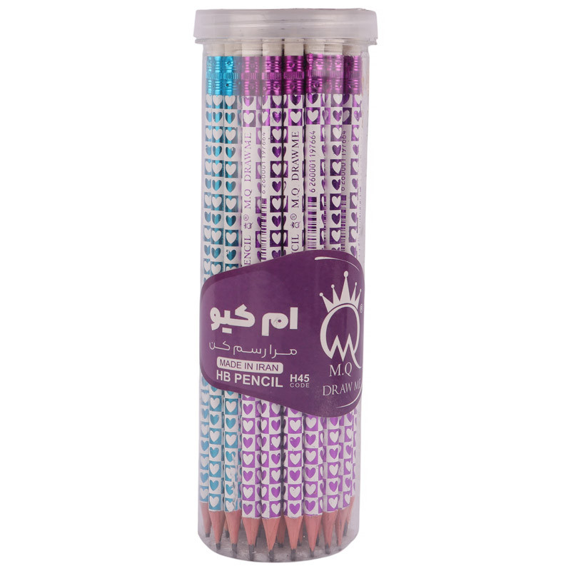 مداد مشکی ام کیو M.Q H45 بسته 48 عددی