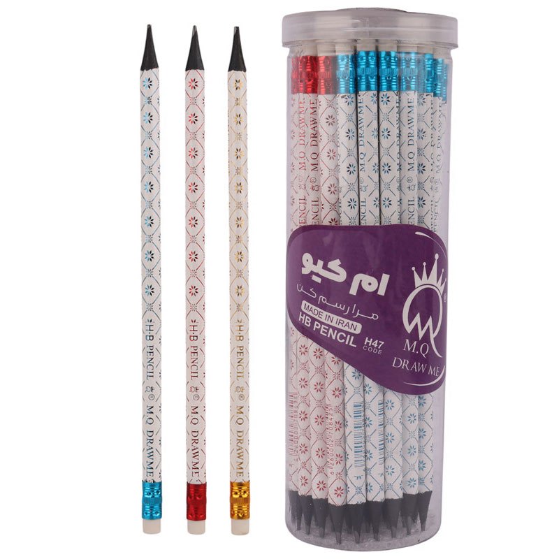 مداد مشکی ام کیو M.Q H47 بسته 48 عددی