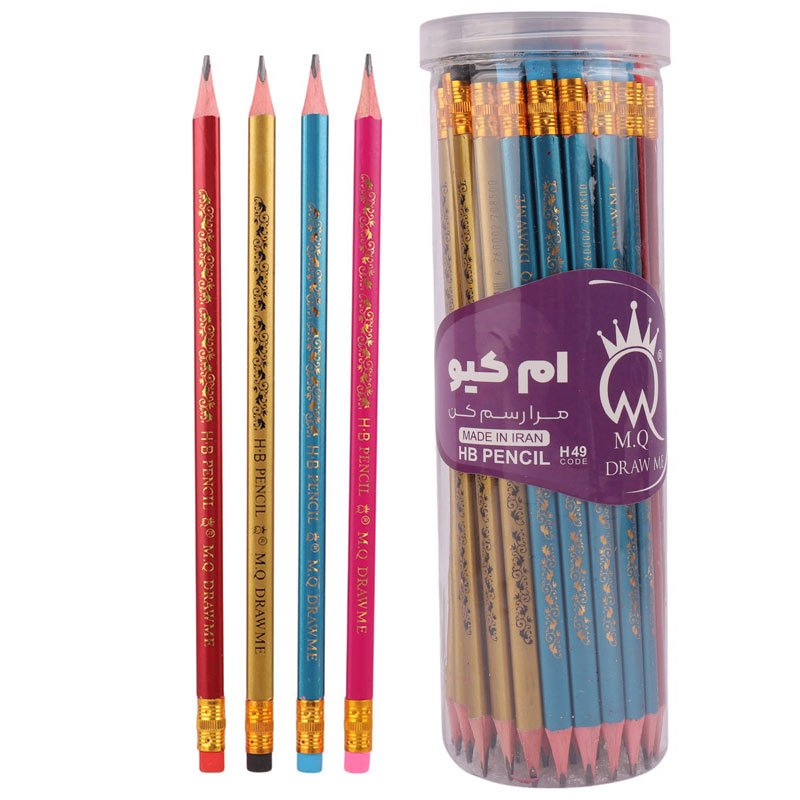 مداد مشکی ام کیو M.Q H49 بسته 48 عددی