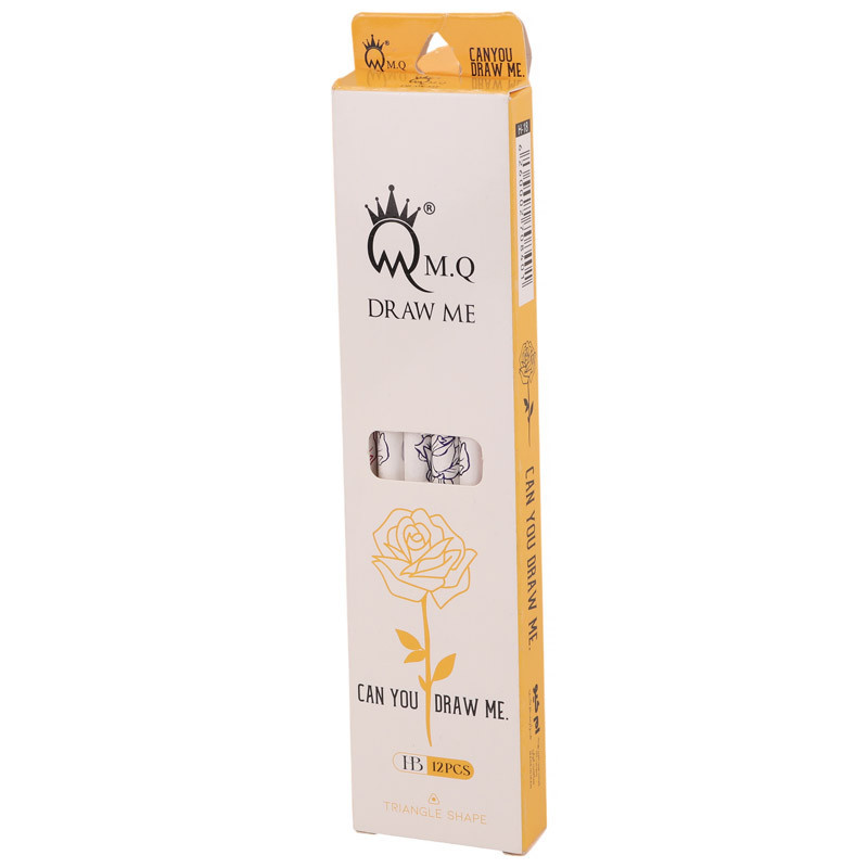 مداد مشکی ام کیو M.Q H-18 بسته 12 عددی