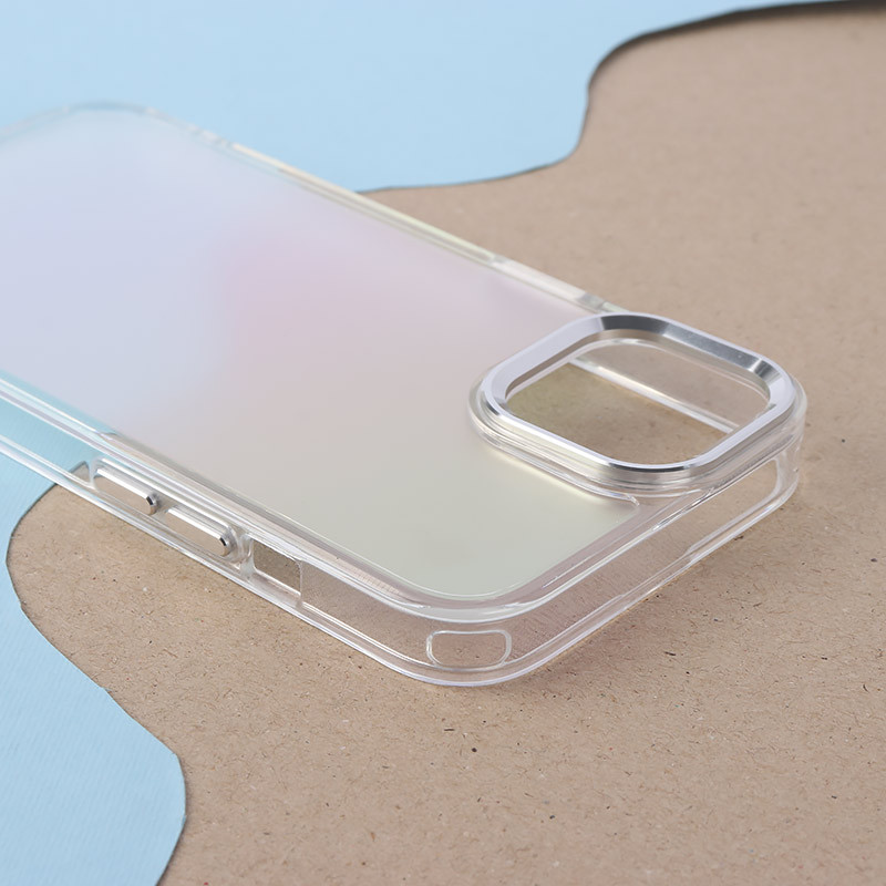 قاب هولوگرامی BIGC آیفون iPhone 13 / 14 پشت مات دور رنگی