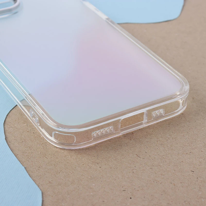 قاب هولوگرامی BIGC آیفون iPhone 13 / 14 پشت مات دور رنگی
