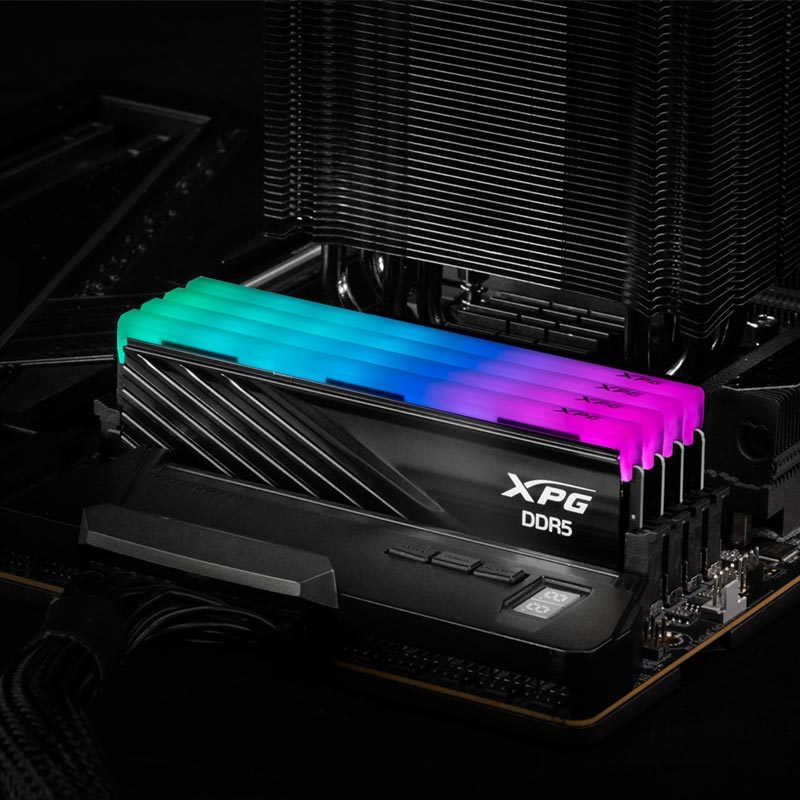 رم کامپیوتر ADATA XPG LANCER BLADE RGB DDR5 32GB 6000MHz CL48 Dual