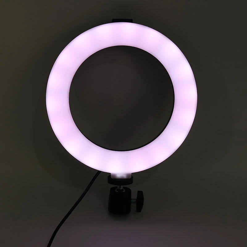 رینگ لایت 6 اینچ RGB LED MJ16